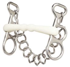 White Straight Mouth (small rings)